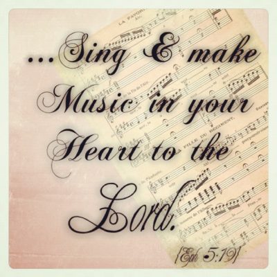 HE makes my Heart Sing!